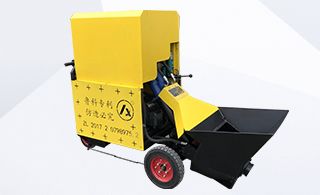 小型混凝土输送泵特点-风冷系统您工地的质优之选[鲁科重工]
