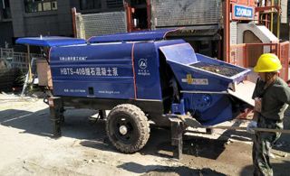 二手细石泵施工注意什么-水泥与掺合料混仓[鲁科重工]