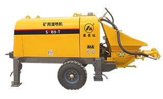 远距离喷浆机-1000米湿喷机,提升喷浆效率1小时9方[泵泵达]