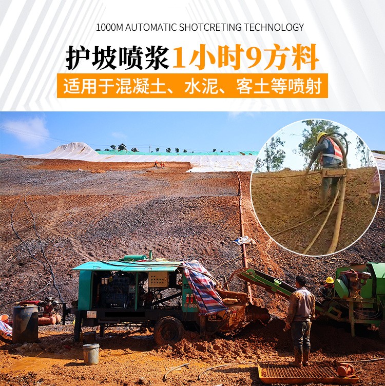 护坡湿喷机